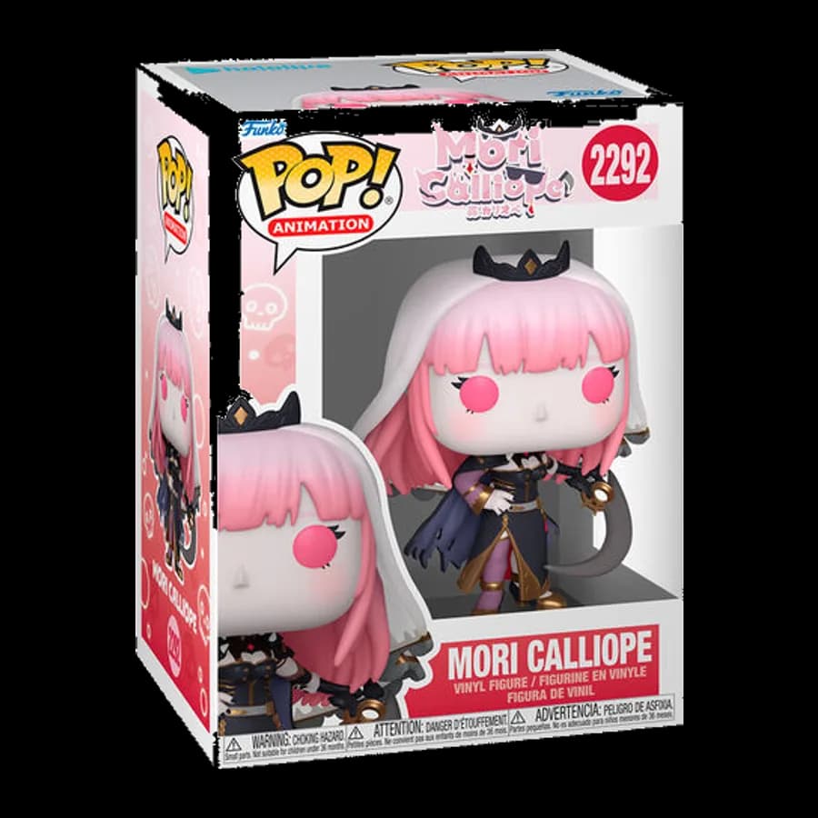 FUNKO POP! ANIMATION: HOLOLIVE - MORI CALLIOPE #2292 VINYL FIGURE