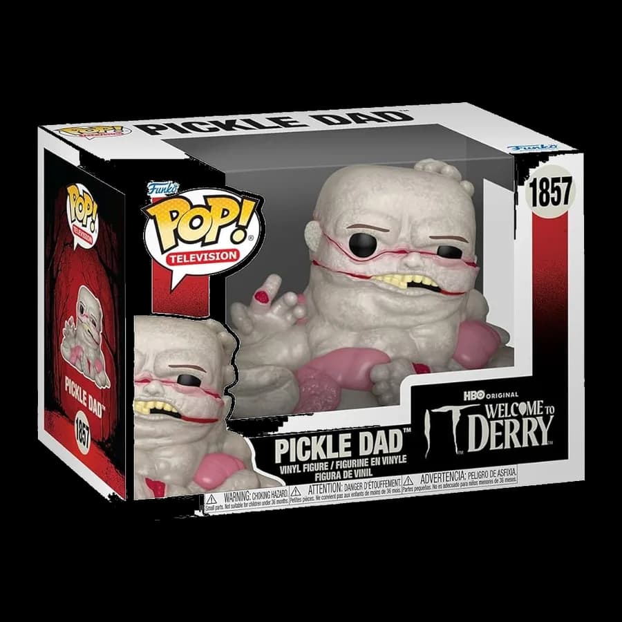 FUNKO POP! TELEVISION: WELCOME TO DERRY - PICKLE DAD #1857 VINYL FIGURE
