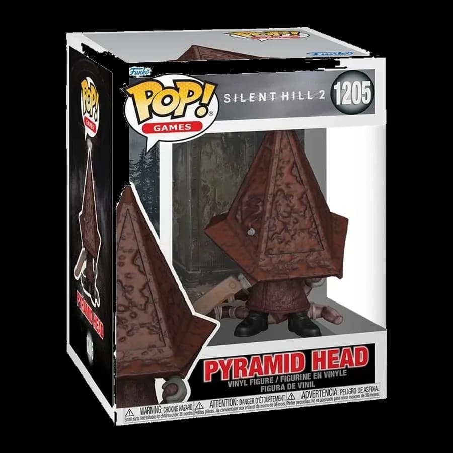 FUNKO POP! PREMIUM GAMES: SILENT HILL 2 - PYRAMID HEAD #1205 VINYL FIGURE