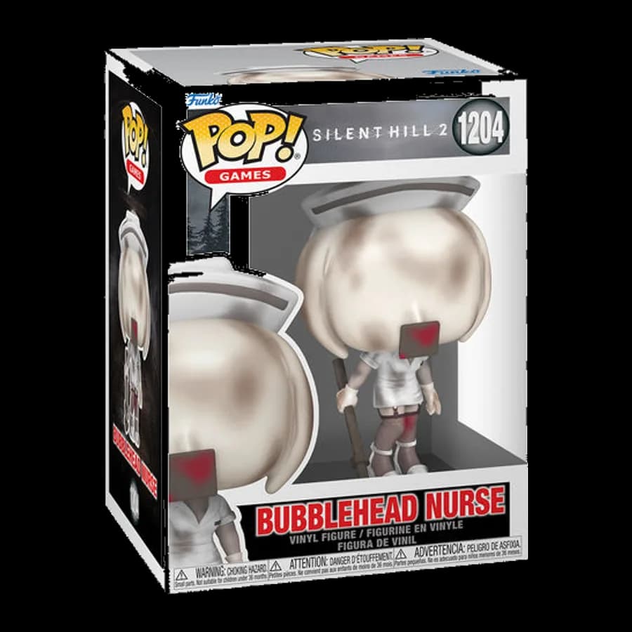 FUNKO POP! GAMES: SILENT HILL 2 - BUBBLE-HEAD NURSE #1204 VINYL FIGURE