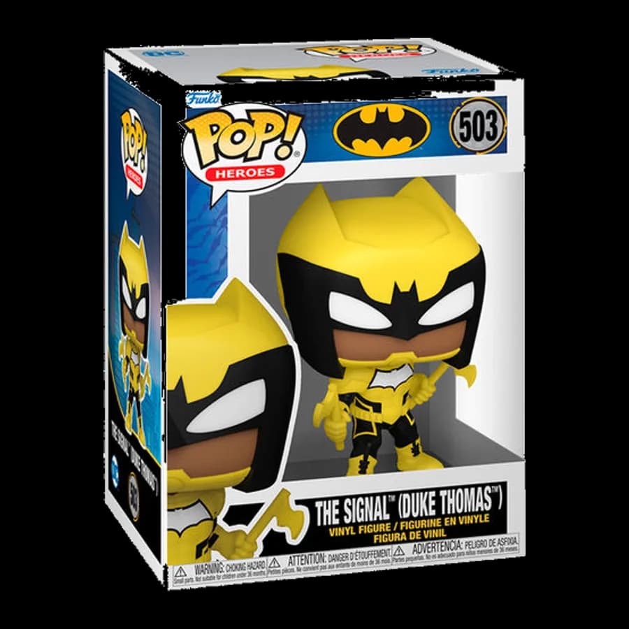 FUNKO POP! HEROES: DC COMICS - THE SIGNAL (DUKE THOMAS) #503 VINYL FIGURE