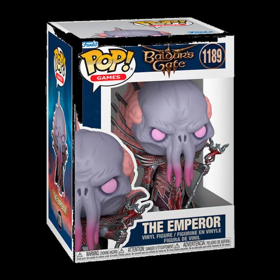 FUNKO POP! GAMES: BALDUR'S GATE - THE EMPEROR #1189 VINYL FIGURE