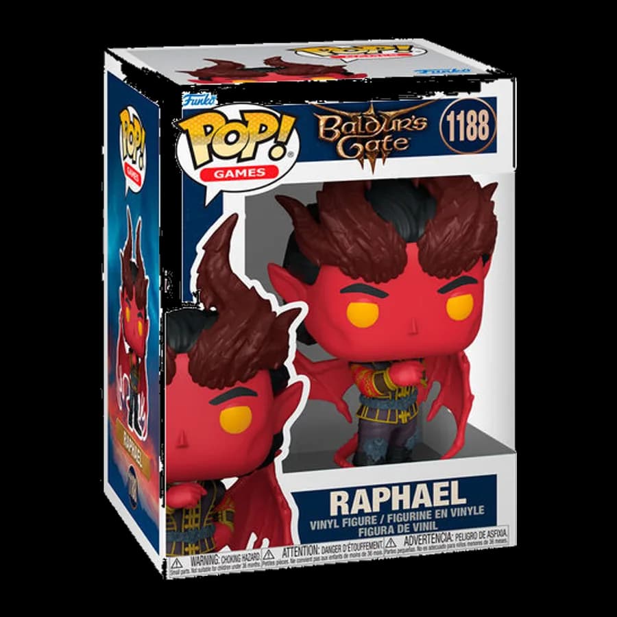 FUNKO POP! GAMES: BALDUR'S GATE - RAPHAEL #1188 VINYL FIGURE