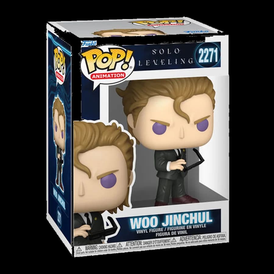 FUNKO POP! ANIMATION: SOLO LEVELING - WOO JINCHUL #2271 VINYL FIGURE