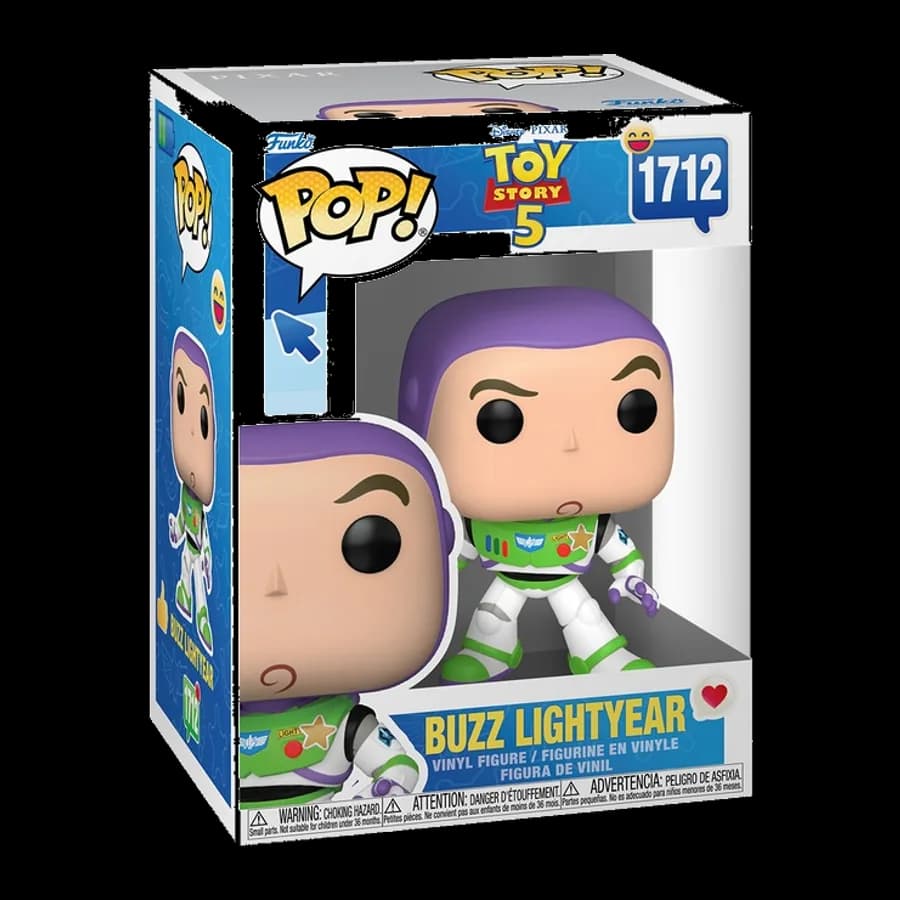 FUNKO POP! DISNEY: TOY STORY 5 - BUZZ LIGHTYEAR #1712 VINYL FIGURE