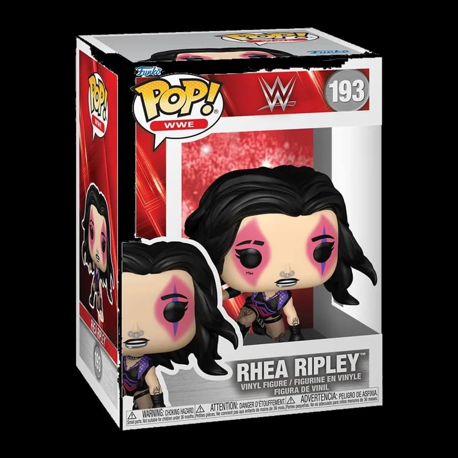 FUNKO POP! WWE: W - RHEA RIPLEY #193 VINYL FIGURE