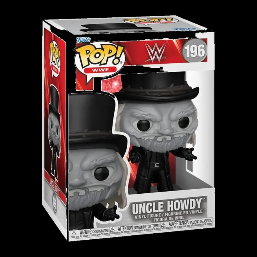 FUNKO POP! WWE: W - UNCLE HOWDY #196 VINYL FIGURE