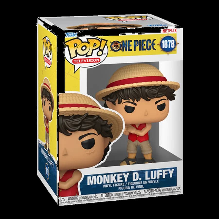 FUNKO POP! TELEVISION: ONE PIECE - MONKEY D. LUFFY #1878 VINYL FIGURE