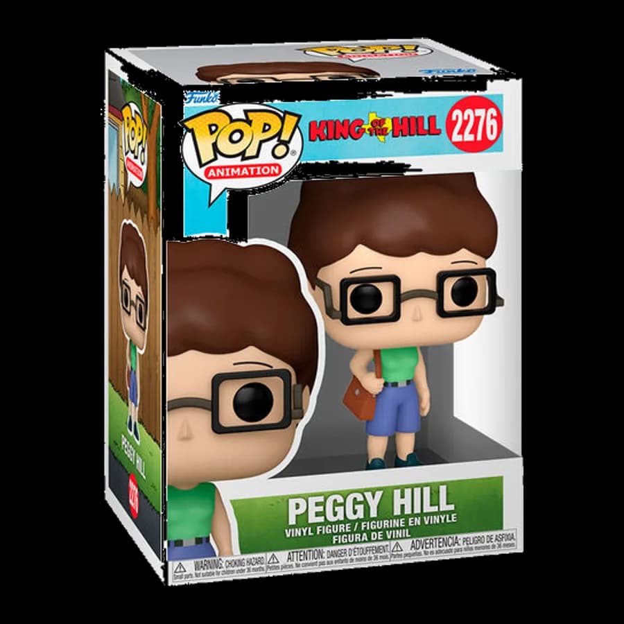 FUNKO POP! ANIMATION: KING OF THE HILL - PEGGY HILL #2276 VINYL FIGURE