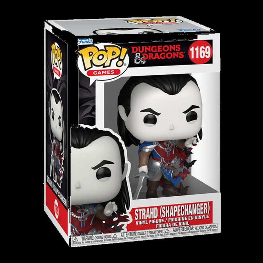 FUNKO POP! GAMES: DUNGEONS AND DRAGONS - STRAHD (SHAPECHANGER) #1169 VINYL FIGURE