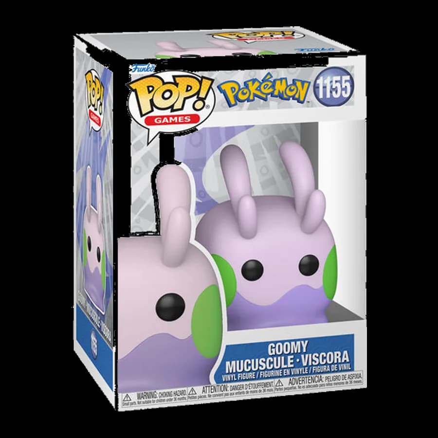 FUNKO POP! GAMES: POKEMON - GOOMY - MUCUSCULE - VISCORA #1155 VINYL FIGURE