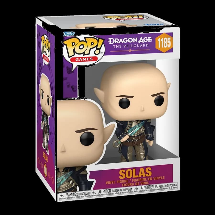 FUNKO POP! GAMES: DRAGON AGE: THE VEILGUARD - SOLAS #1185 VINYL FIGURE