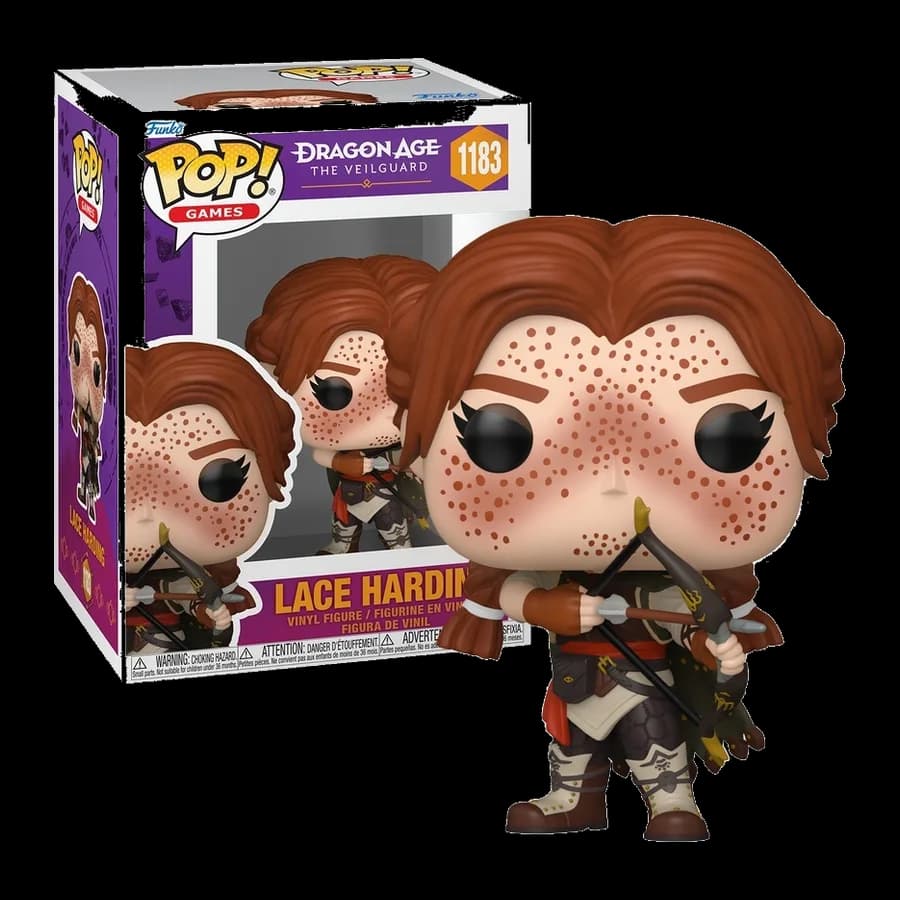 FUNKO POP! GAMES: DRAGON AGE: THE VEILGUARD - LACE HARDING #1183 VINYL FIGURE