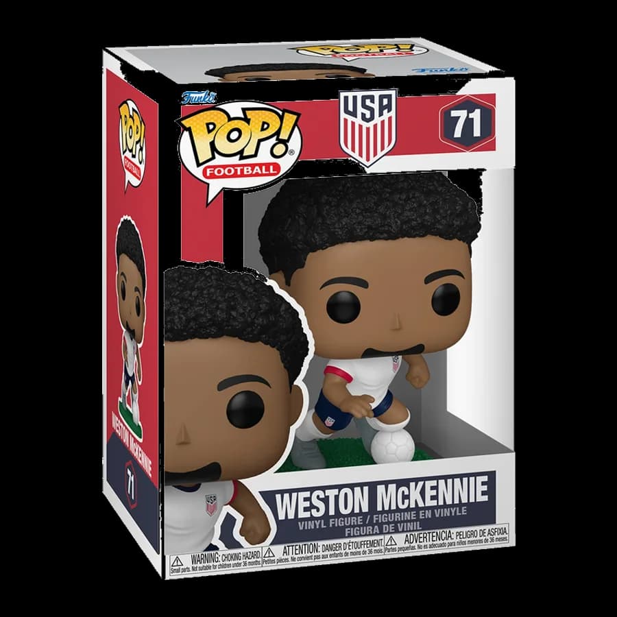 FUNKO POP! FOOTBALL: USA - WESTON MCKENNIE #71 VINYL FIGURE