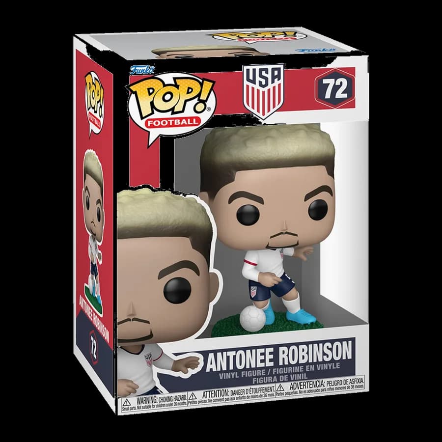 FUNKO POP! FOOTBALL: USA - ANTONEE ROBINSON #72 VINYL FIGURE