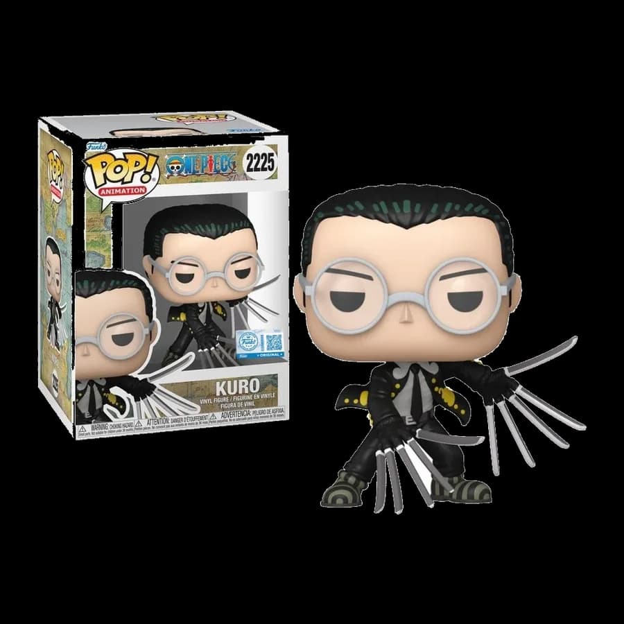 FUNKO POP! ANIMATION: ONE PIECE - KURO (SPECIAL EDITION) #2225 VINYL FIGURE