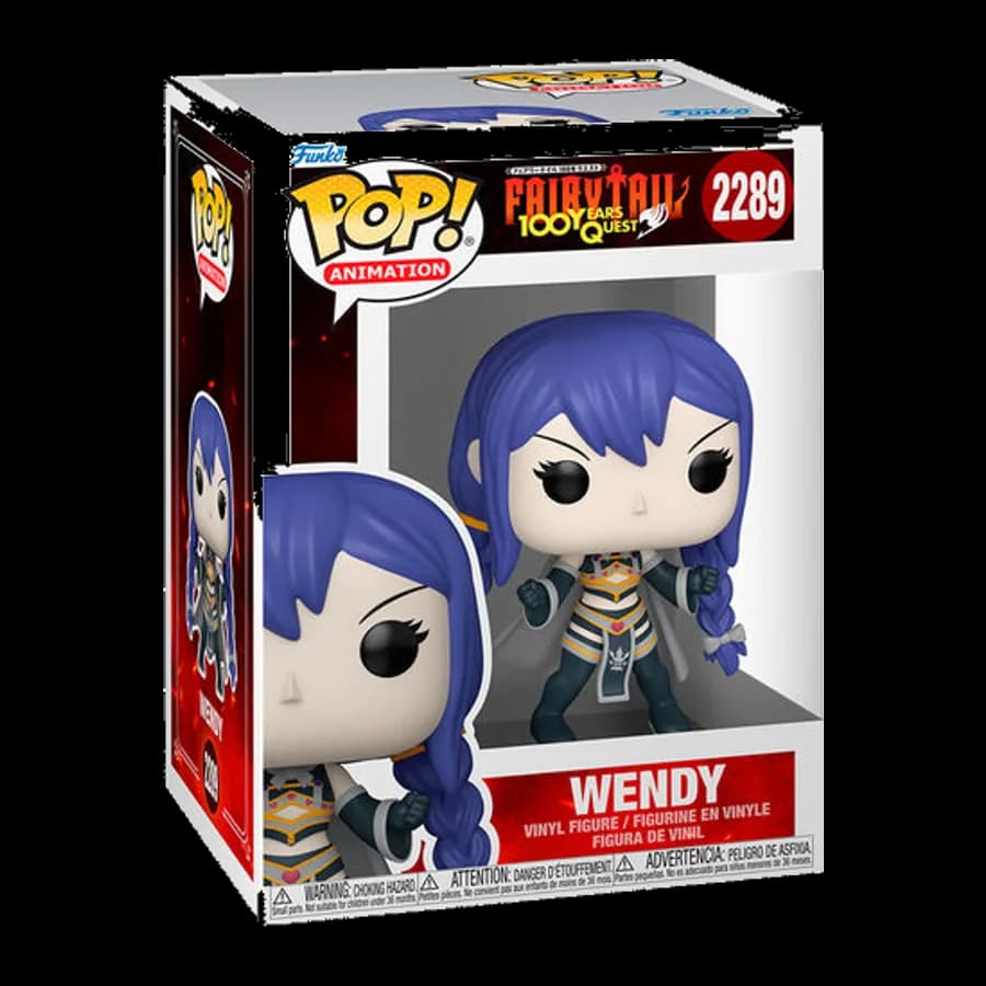 FUNKO POP! ANIMATION: FAIRY TAIL - 100 YEARS QUEST - WENDY #2289 VINYL FIGURE