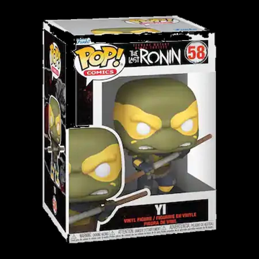 FUNKO POP! COMICS: TEENAGE MUTANT NINJA RURTLES - THE LAST RONIN - YI #58 VINYL FIGURE