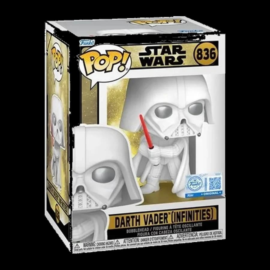 FUNKO POP! STAR WARS: DARTH VADER (INFINITIES) (SPECIAL EDITION) #836 BOBBLE-HEAD VINYL FIGURE