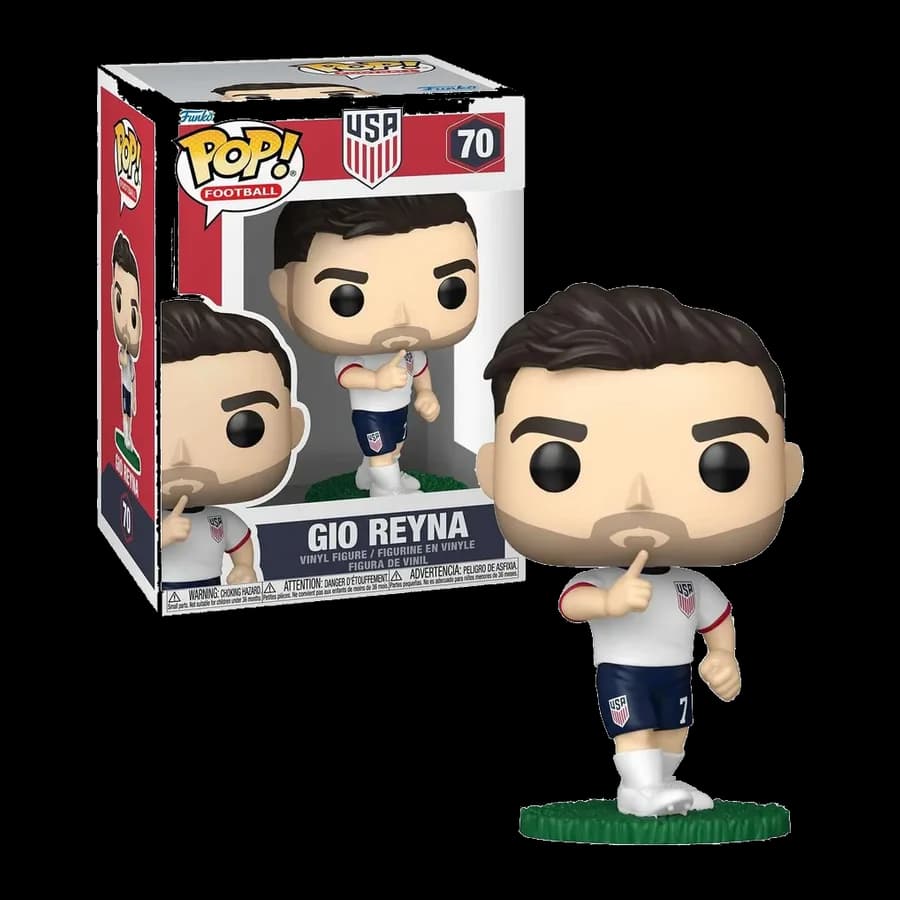 FUNKO POP! FOOTBALL: USA - GIO REYNA #70 VINYL FIGURE