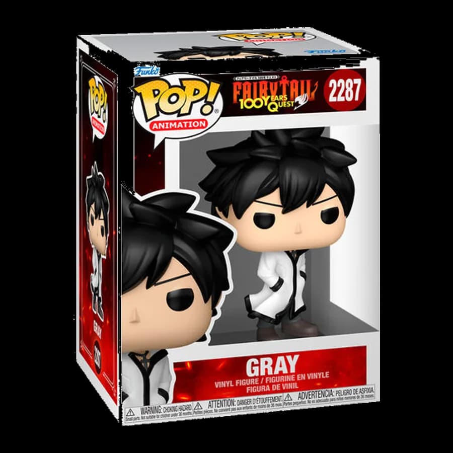 FUNKO POP! ANIMATION: FAIRY TAIL - 100 YEARS QUEST - GRAY #2287 VINYL FIGURE