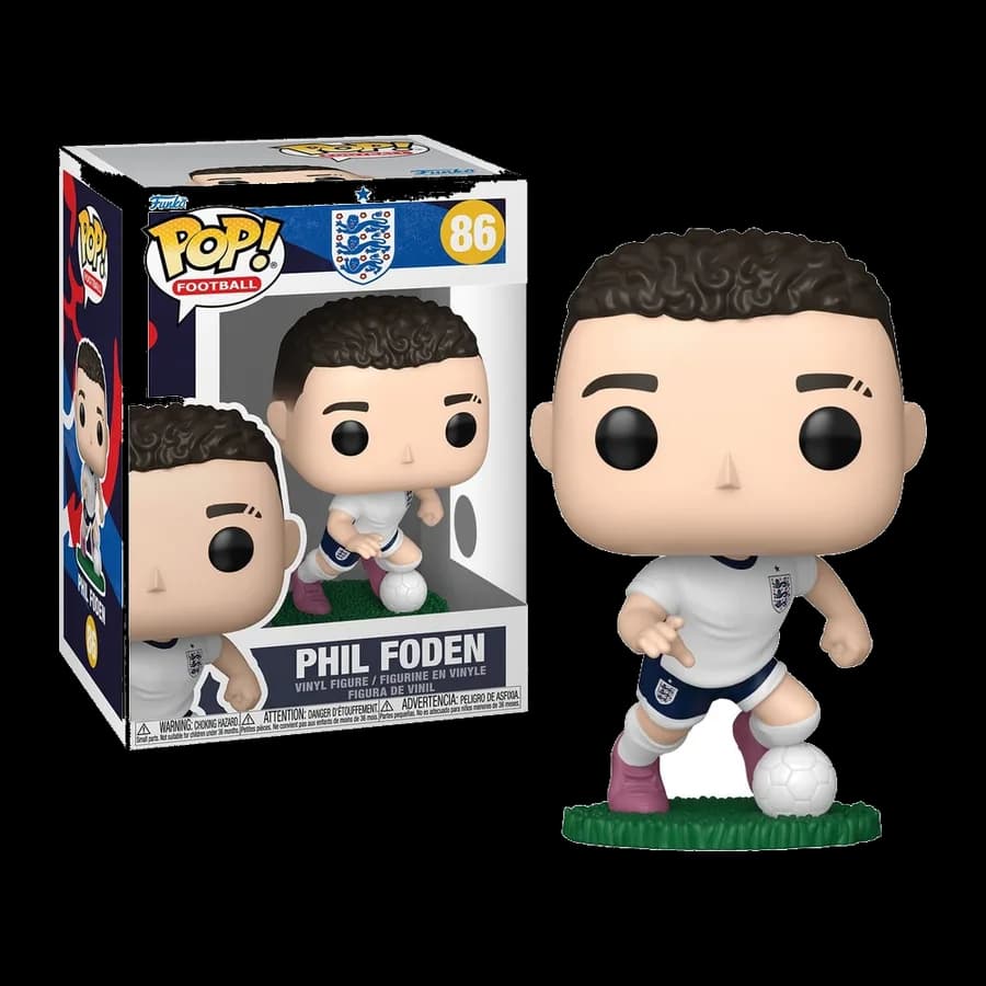 FUNKO POP! FOOTBALL: ENGLAND - PHIL FODEN #86 VINYL FIGURE