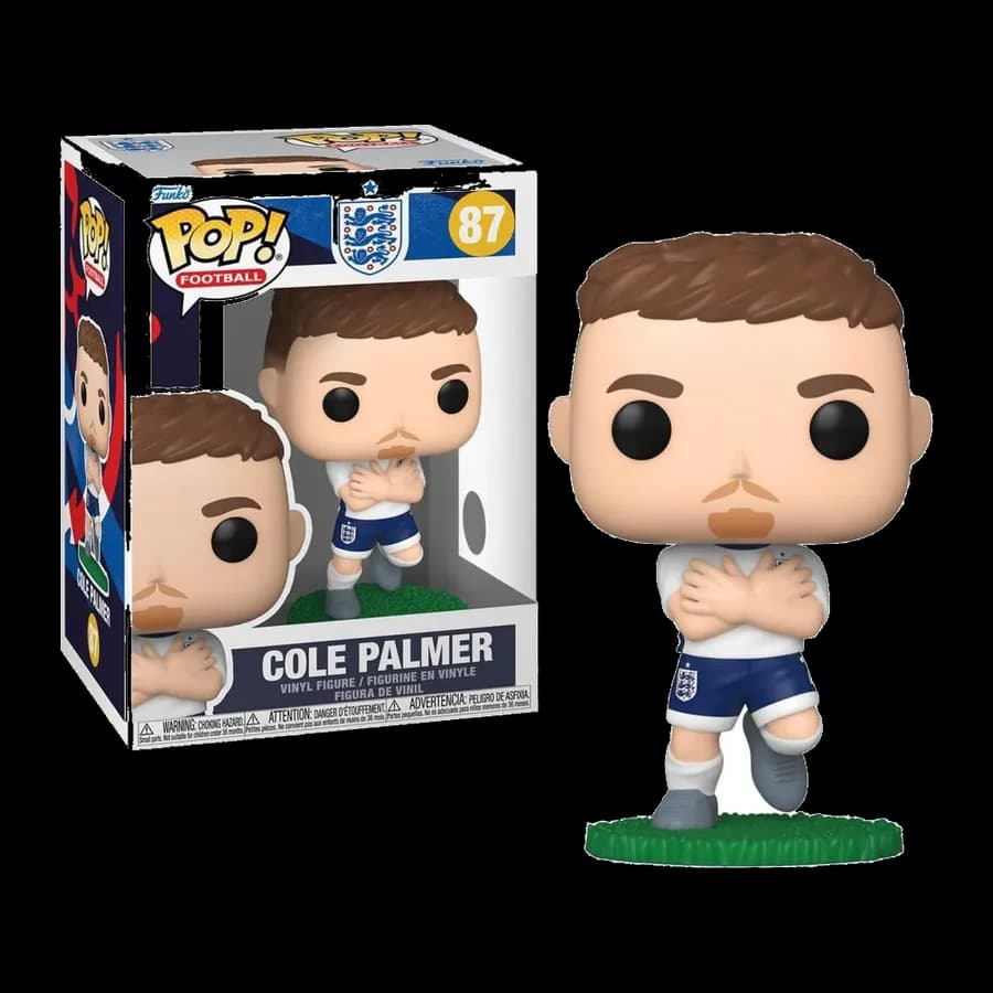 FUNKO POP! FOOTBALL: ENGLAND - COLE PALMER #87 VINYL FIGURE