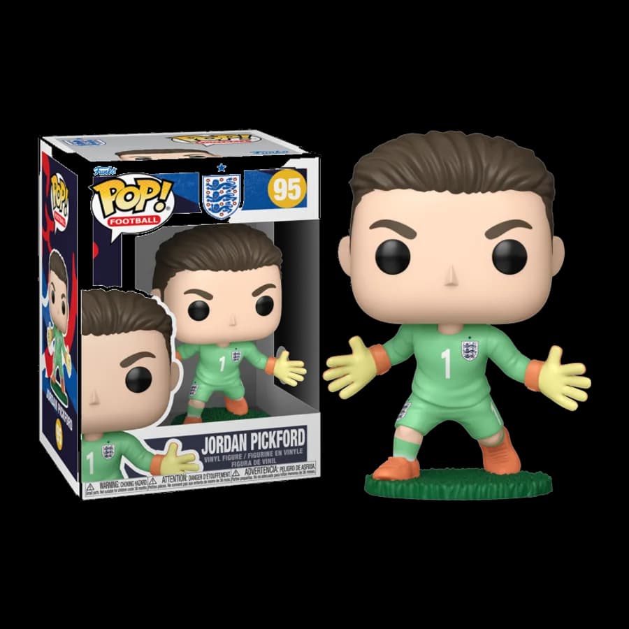 FUNKO POP! FOOTBALL: ENGLAND - JORDAN PICKFORD #95 VINYL FIGURE