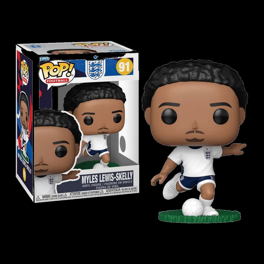 FUNKO POP! FOOTBALL: ENGLAND - MYLES LEWIS-SKELLY #91 VINYL FIGURE