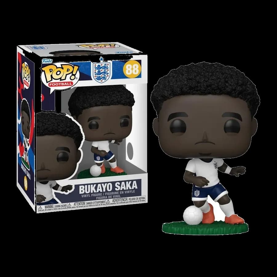 FUNKO POP! FOOTBALL: ENGLAND - BUKAYO SAKA #88 VINYL FIGURE