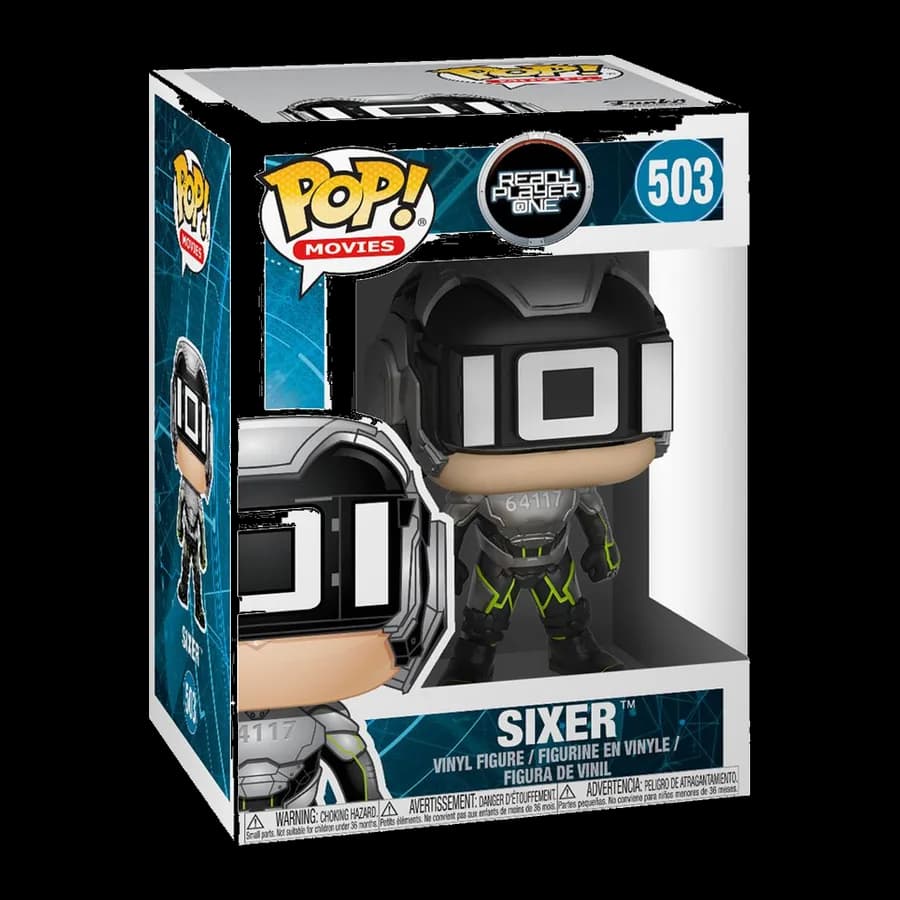 FUNKO POP! MOVIES - READY PLAYER ONE - SIXER #503 FUNKO VINYL FIGURE