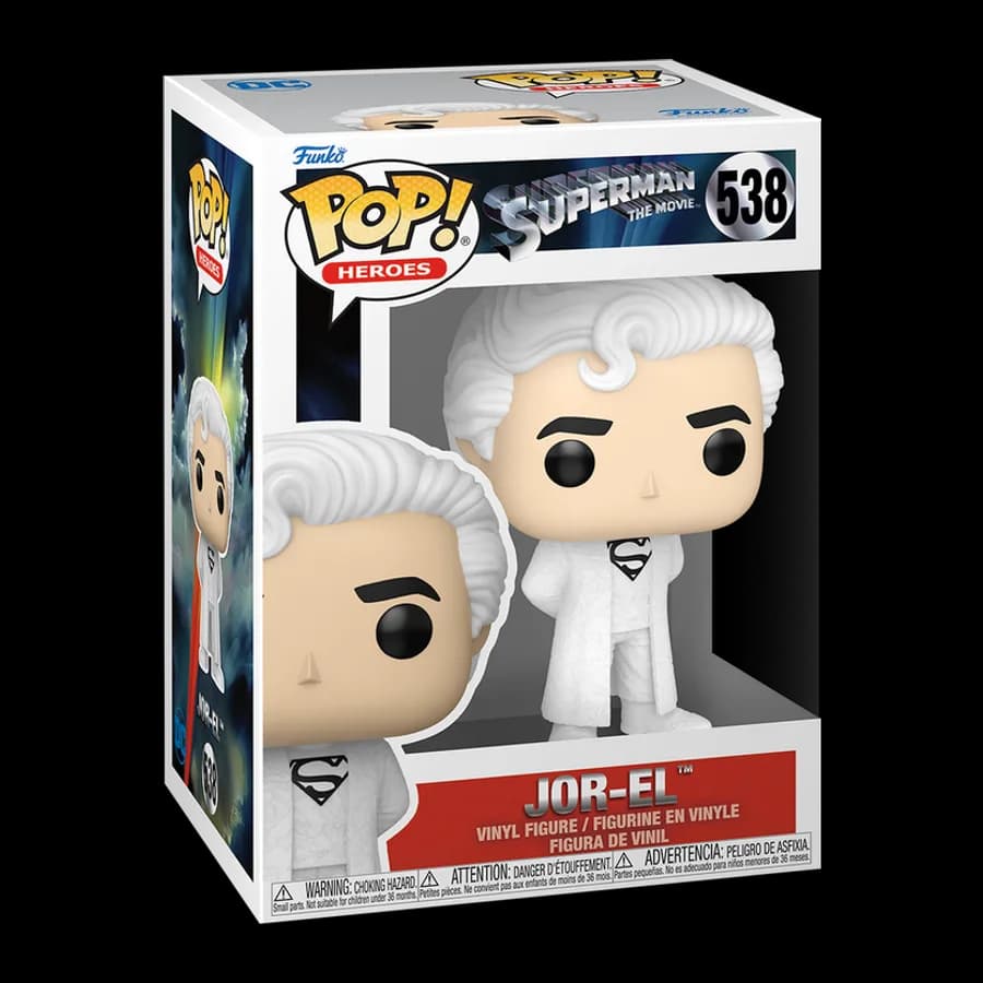 FUNKO POP! HEROES: SUPERMAN THE MOVIE - JOR-EL #538 VINYL FIGURE