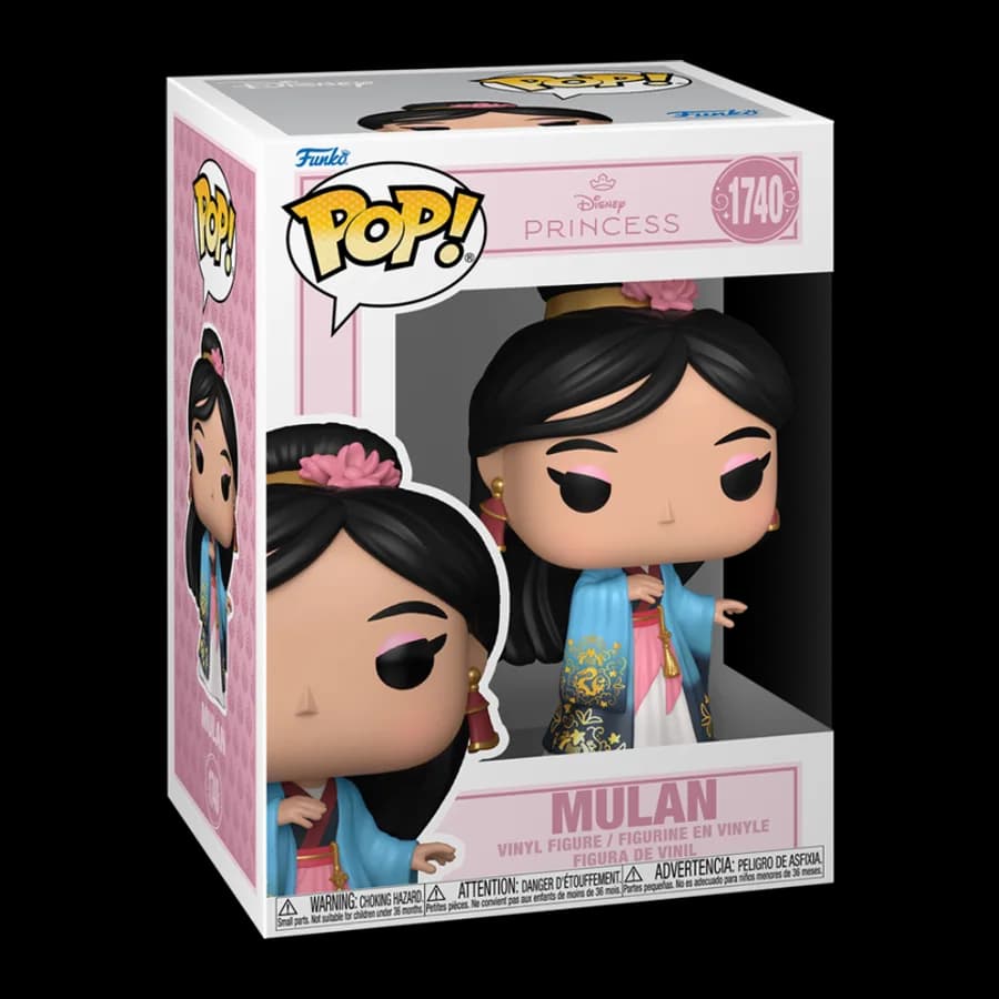 FUNKO POP! DISNEY: DISNEY PRINCESS (GRAND ENTRANCE) - MULAN #1740 VINYL FIGURE