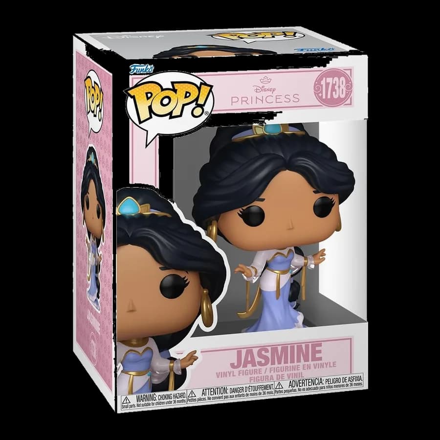 FUNKO POP! DISNEY: DISNEY PRINCESS (GRAND ENTRANCE) - JASMINE #1738 VINYL FIGURE