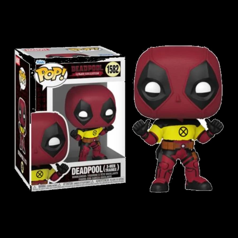 FUNKO POP! MARVEL: DEADPOOL LEGACY COLLECTION - DEADPOOL (X-MEN TRAINEE) #1582 BOBBLE-HEAD VINYL FIGURE