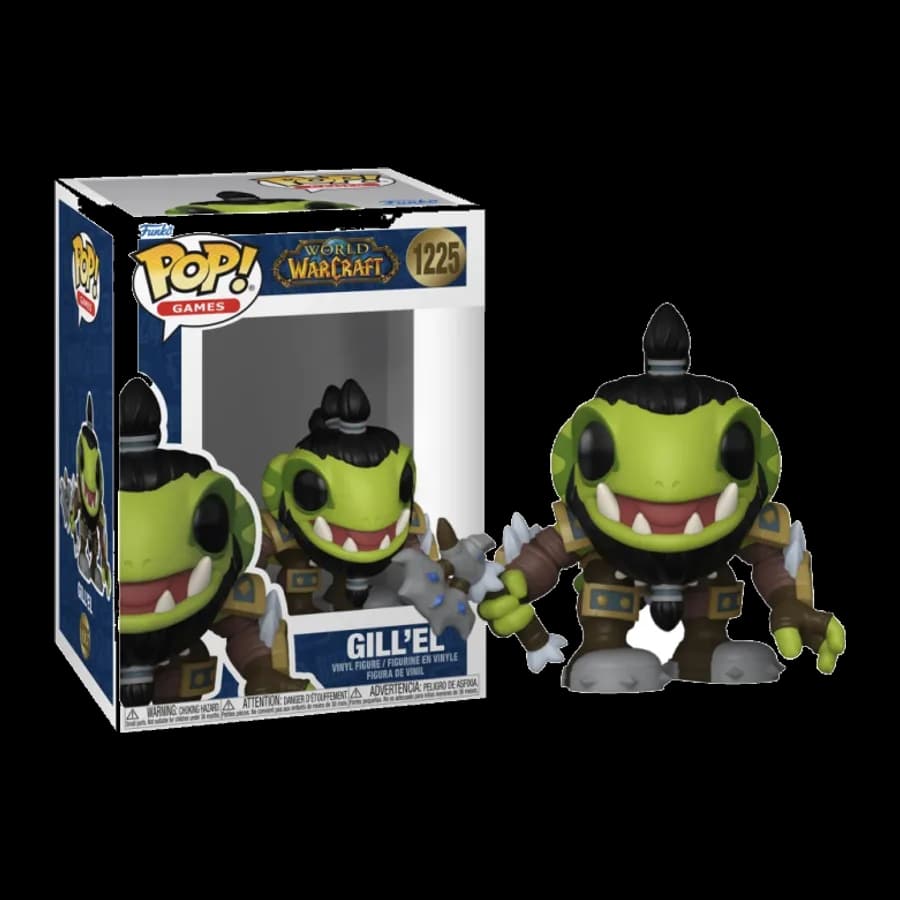 FUNKO POP! GAMES: WORLD OF WARCRAFT - GILL'EL #1225 VINYL FIGURE