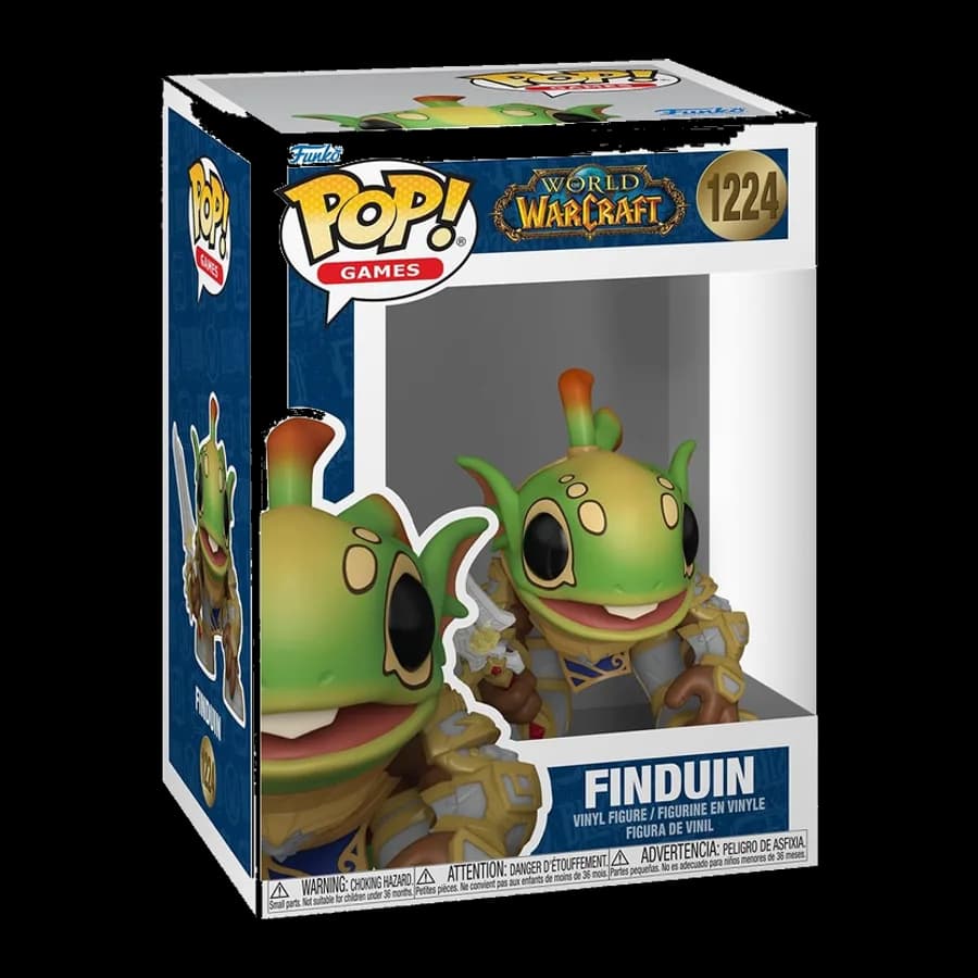 FUNKO POP! GAMES: WORLD OF WARCRAFT - FINDUIN #1224 VINYL FIGURE