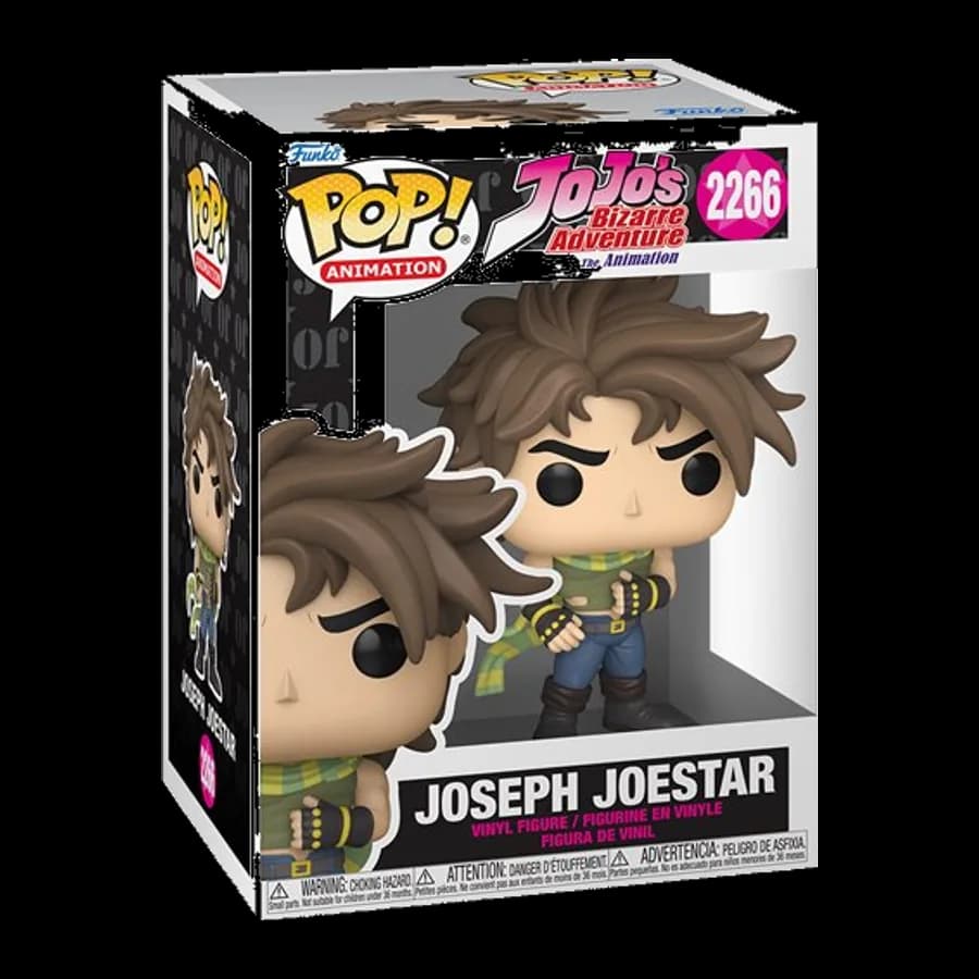 FUNKO POP! ANIMATION: JOJO'S BIZARRE ADVENTURE - JOSEPH JOESTAR #2266 VINYL FIGURE