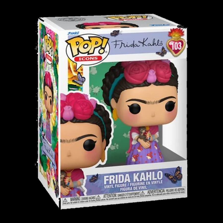 FUNKO POP! ICONS: FRIDA KAHLO #103 VINYL FIGURE