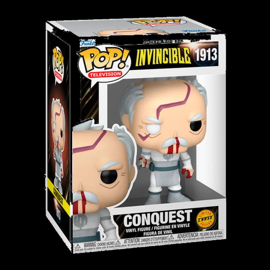 FUNKO POP! TELEVISION: INVINCIBLE - CONQUEST {CHASE EDITION} #1913 VINYL FIGURE