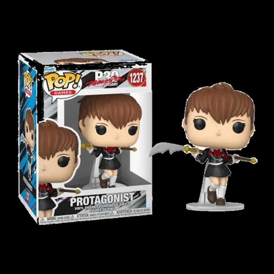 FUNKO POP! GAMES: PERSONA 30th ANNIVERSARY - PROTAGONIST (FEMALE) #1237 VINYL FIGURE