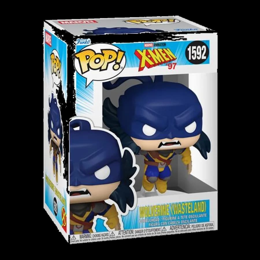 FUNKO POP! MARVEL: X-MEN '97 - WOLVERINE (WASTELAND) #1592 BOBBLE-HEAD VINYL FIGURE