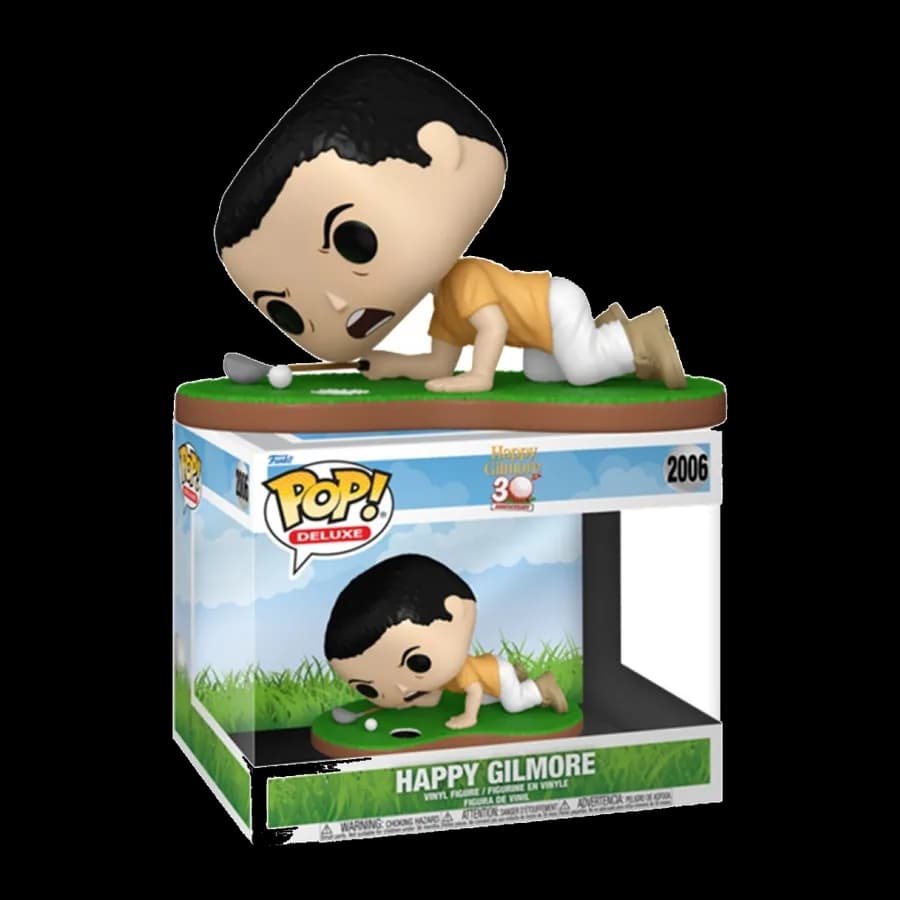 FUNKO POP! DELUXE: HAPPY GILMORE 30th ANNIVERSARY - HAPPY GILMORE #2006 VINYL FIGURE