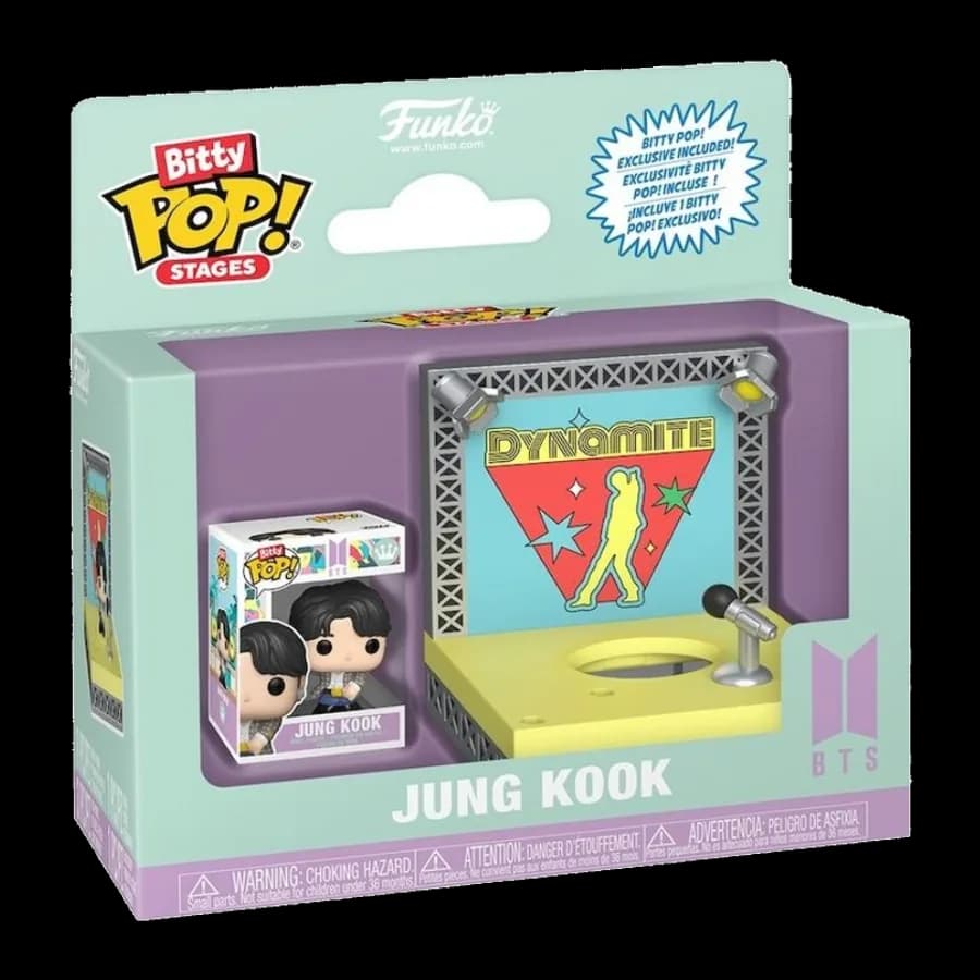FUNKO BITTY POP! STAGES: BTS - DYNAMITE - JUNG KOOK VINYL FIGURE