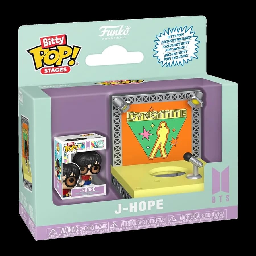 FUNKO BITTY POP! STAGES: BTS - DYNAMITE - J-HOPE VINYL FIGURE