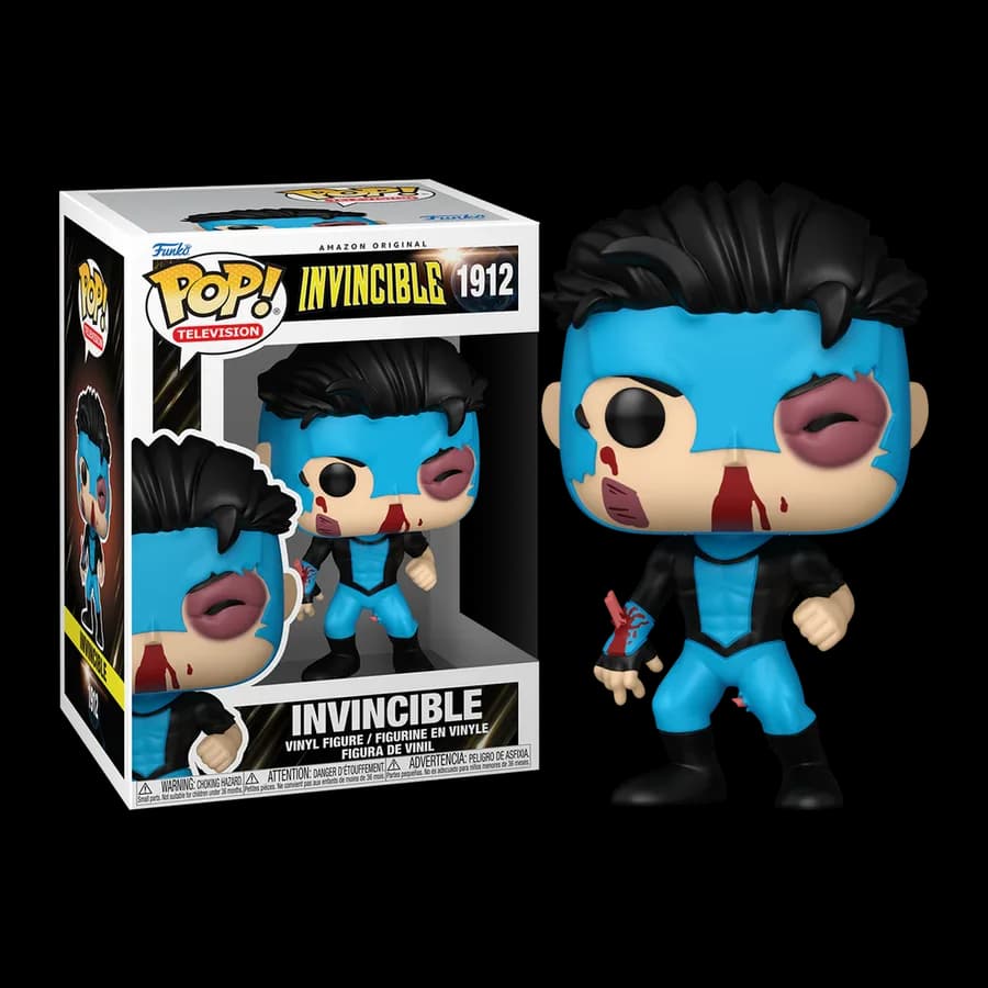 FUNKO POP! TELEVISION: INVINCIBLE - INVINCIBLE (BLOODY) #1912 VINYL FIGURE