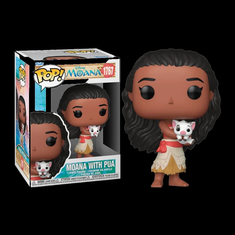 FUNKO POP! DISNEY: MOANA - MOANA WITH PUA #1767 VINYL FIGURE