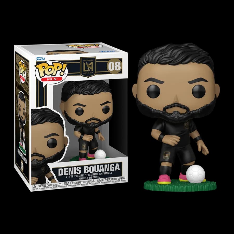 FUNKO POP! FOOTBALL: MLS: LOS ANGELES FOOTBALL CLUB - DENIS BOUANGA #08 VINYL FIGURE