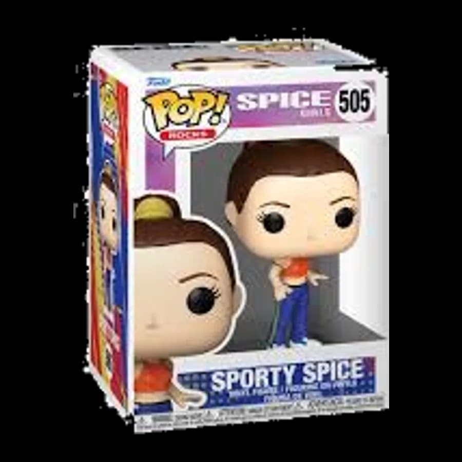 FUNKO POP! ROCKS: SPICE GIRLS - SPORTY SPICE #505 VINYL FIGURE