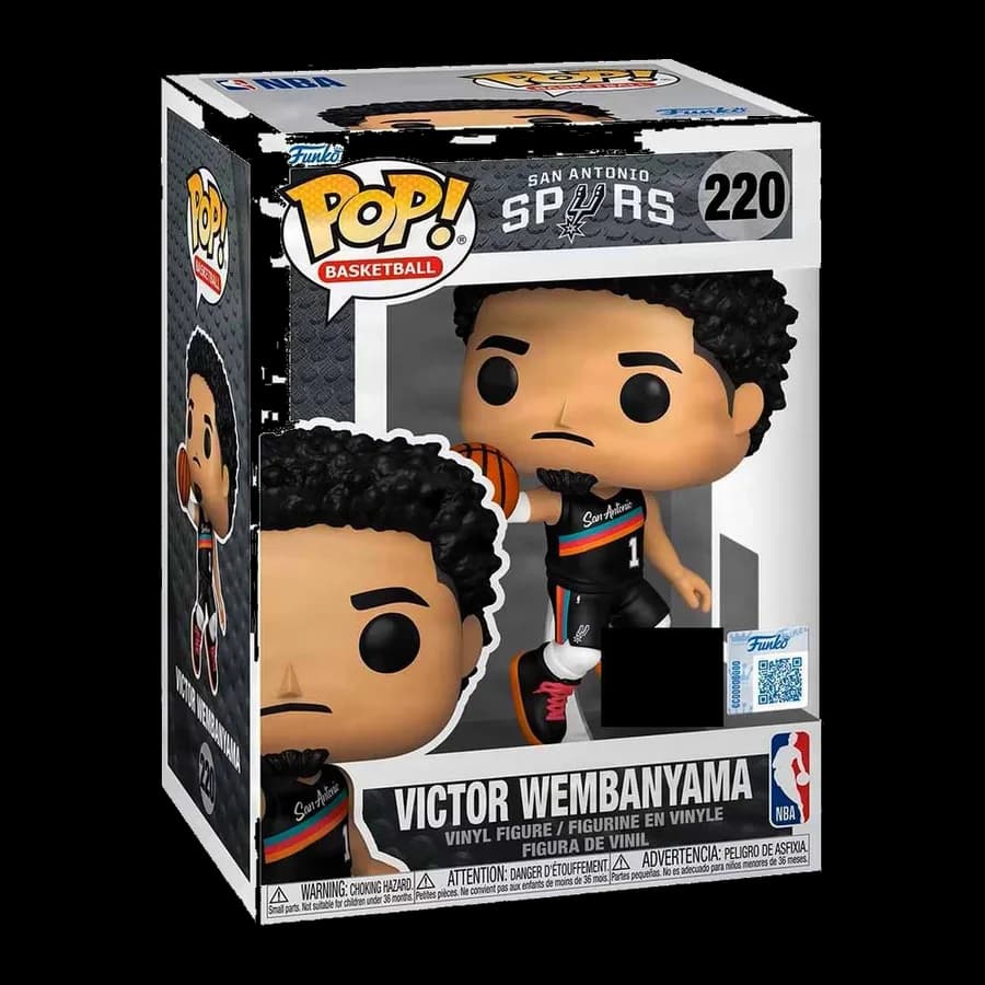 FUNKO POP! NBA BASKETBALL: SPURS - VICTOR WEMBANYAMA DUNKING (SPECIAL EDITION #220 VINYL FIGURE